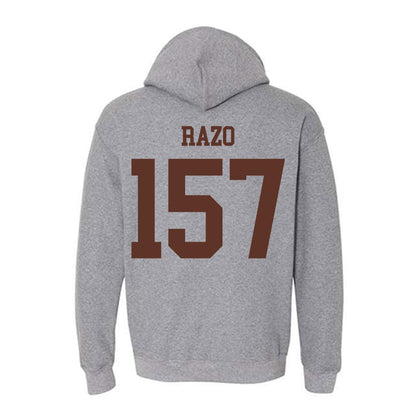 Quincy - NCAA Wrestling : Saul Razo - Classic Shersey Hooded Sweatshirt-1