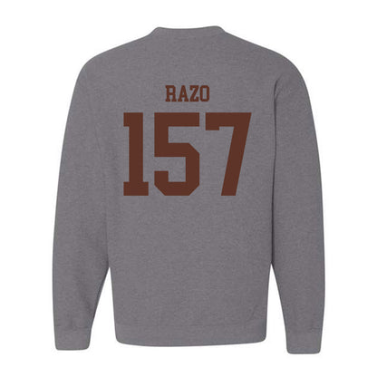 Quincy - NCAA Wrestling : Saul Razo - Classic Shersey Crewneck Sweatshirt-1