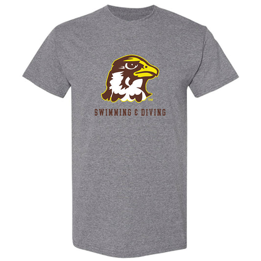 Quincy - NCAA Men's Swimming & Diving : Chase Slagter - Classic Shersey T-Shirt-0