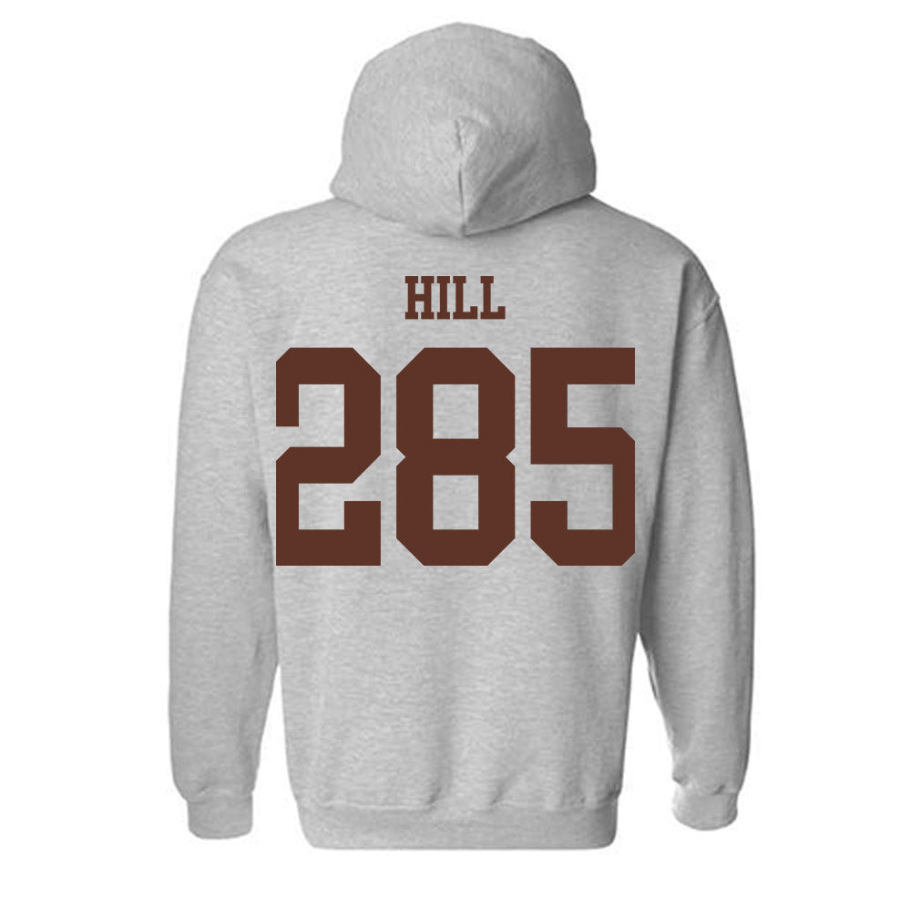 Quincy - NCAA Wrestling : Isaiah Hill - Classic Shersey Hooded Sweatshirt-1