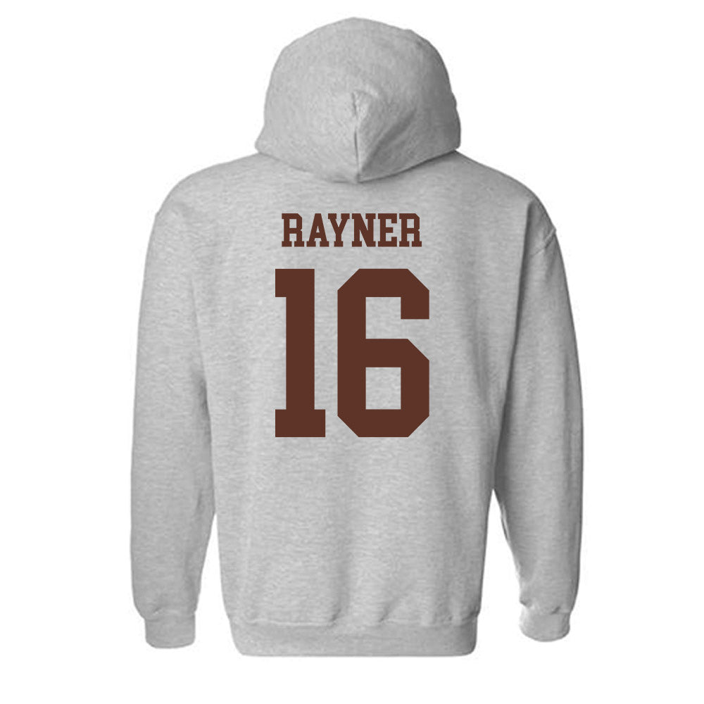 Quincy - NCAA Football : Anthony Rayner - Classic Shersey Hooded Sweatshirt-1