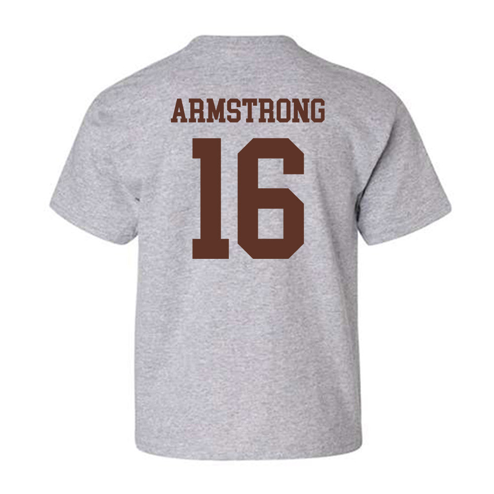 Quincy - NCAA Baseball : Cam Armstrong - Classic Shersey Youth T-Shirt-1