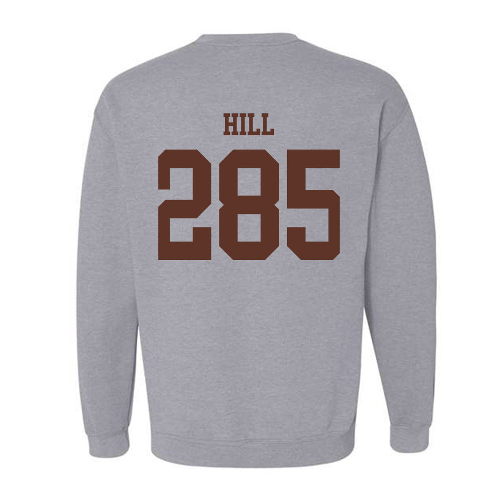 Quincy - NCAA Wrestling : Isaiah Hill - Classic Shersey Crewneck Sweatshirt-1