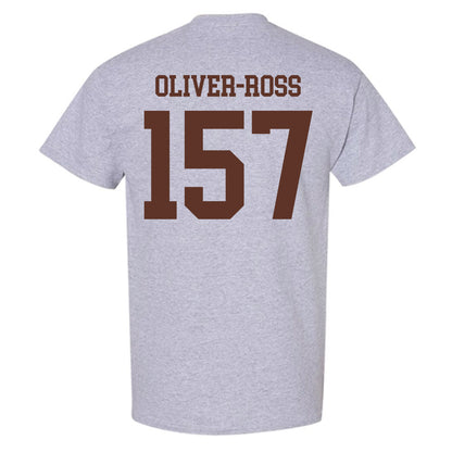 Quincy - NCAA Wrestling : Josiah Oliver-Ross - Classic Shersey T-Shirt-1