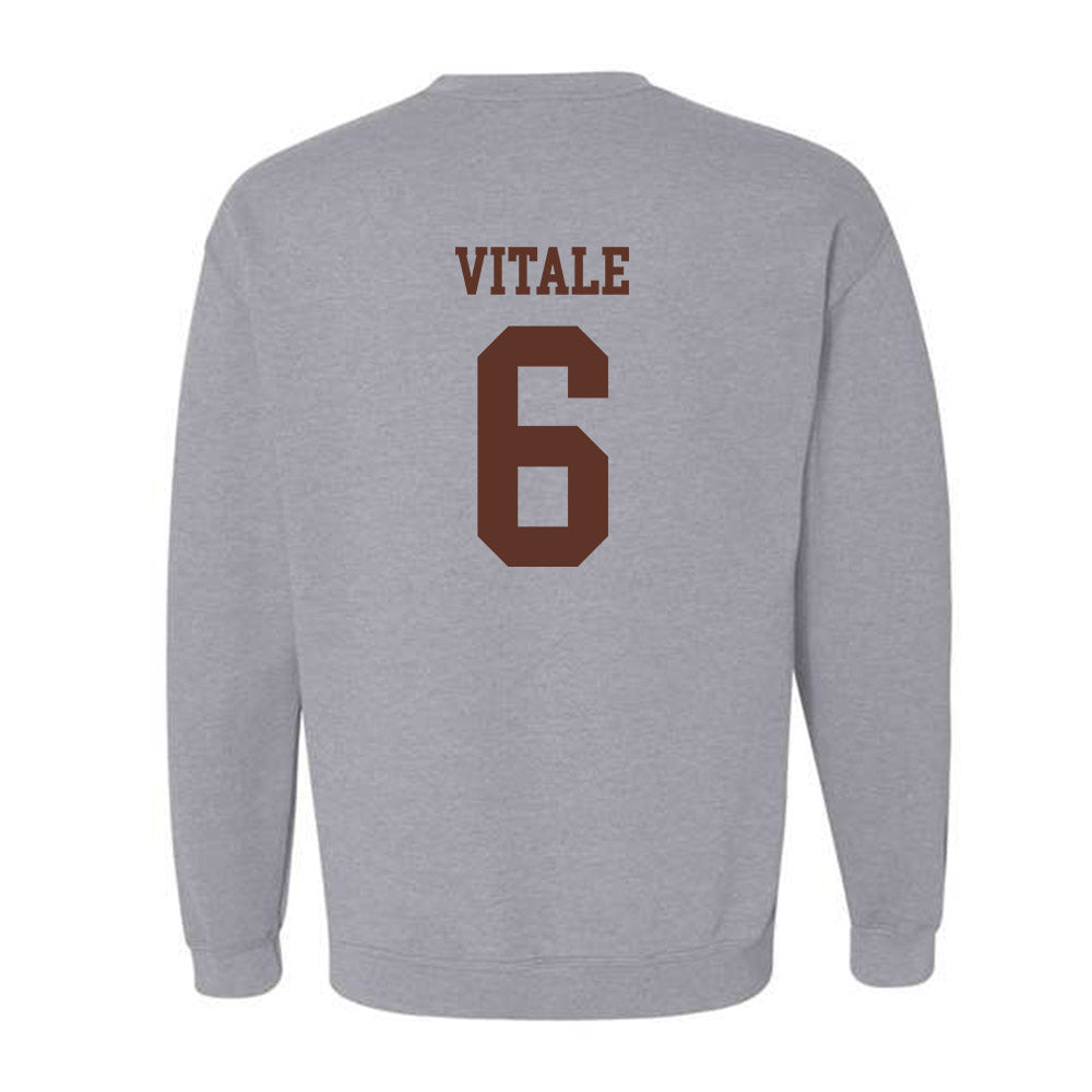 Quincy - NCAA Baseball : Jake Vitale - Classic Shersey Crewneck Sweatshirt-1