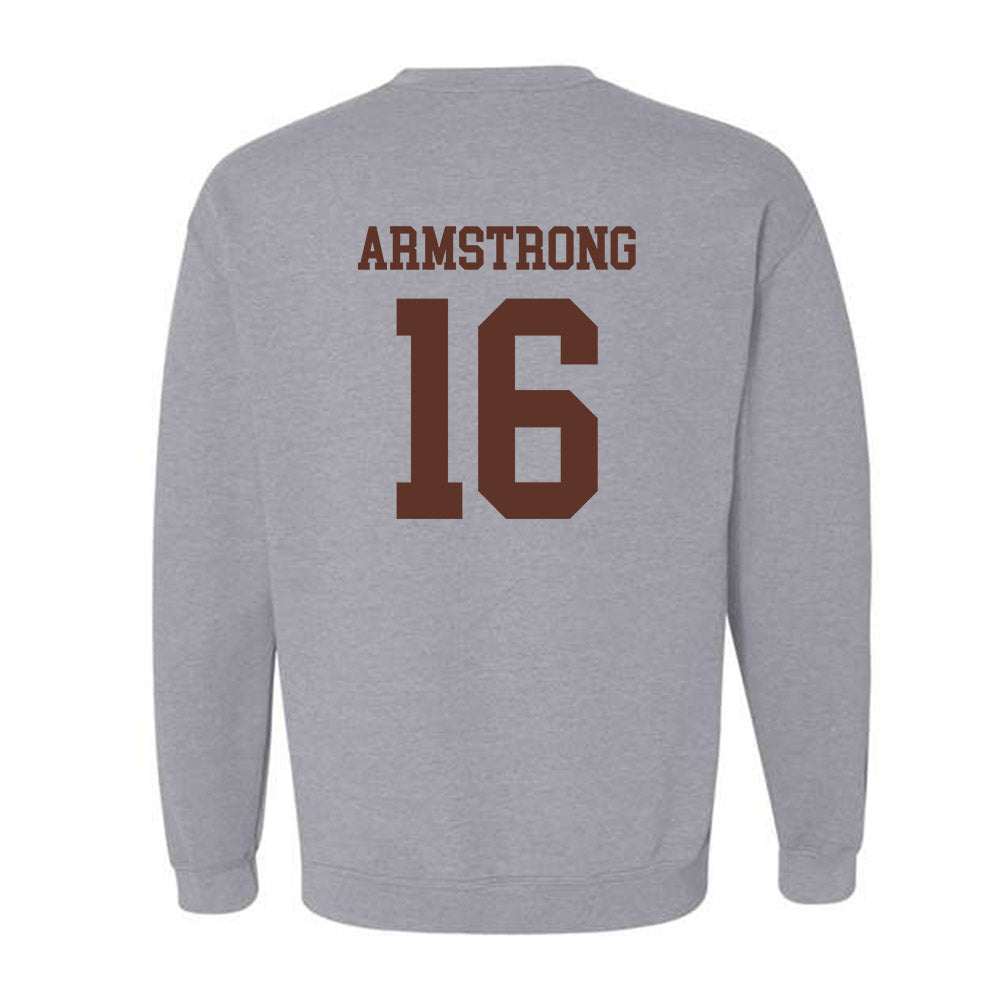 Quincy - NCAA Baseball : Cam Armstrong - Classic Shersey Crewneck Sweatshirt-1