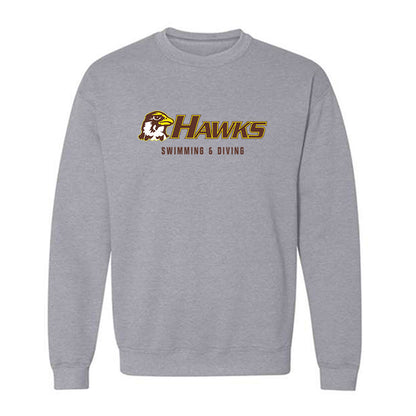 Quincy - NCAA Men's Swimming & Diving : Chase Slagter - Classic Shersey Crewneck Sweatshirt-0