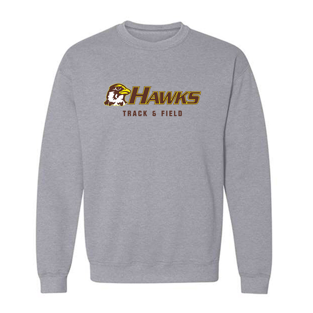 Quincy - NCAA Men's Track & Field : Riley Burton - Classic Shersey Crewneck Sweatshirt-0
