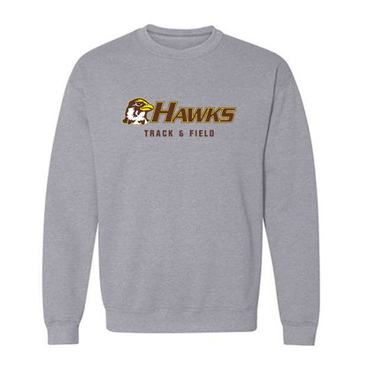 Quincy - NCAA Men's Track & Field : Riley Burton - Classic Shersey Crewneck Sweatshirt-0