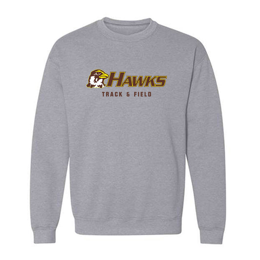 Quincy - NCAA Men's Track & Field : Riley Burton - Classic Shersey Crewneck Sweatshirt-0