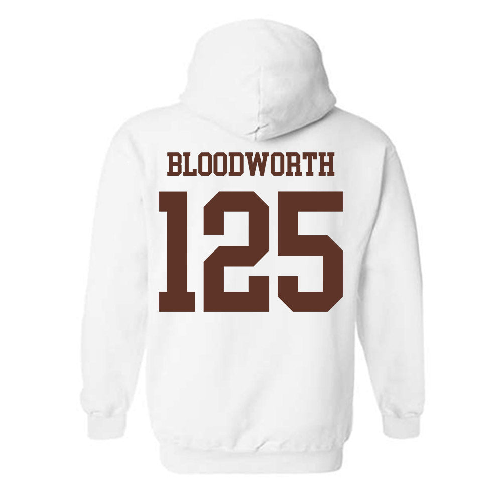 Quincy - NCAA Wrestling : Brawnsen Bloodworth - Classic Shersey Hooded Sweatshirt-1