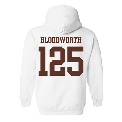 Quincy - NCAA Wrestling : Brawnsen Bloodworth - Classic Shersey Hooded Sweatshirt-1