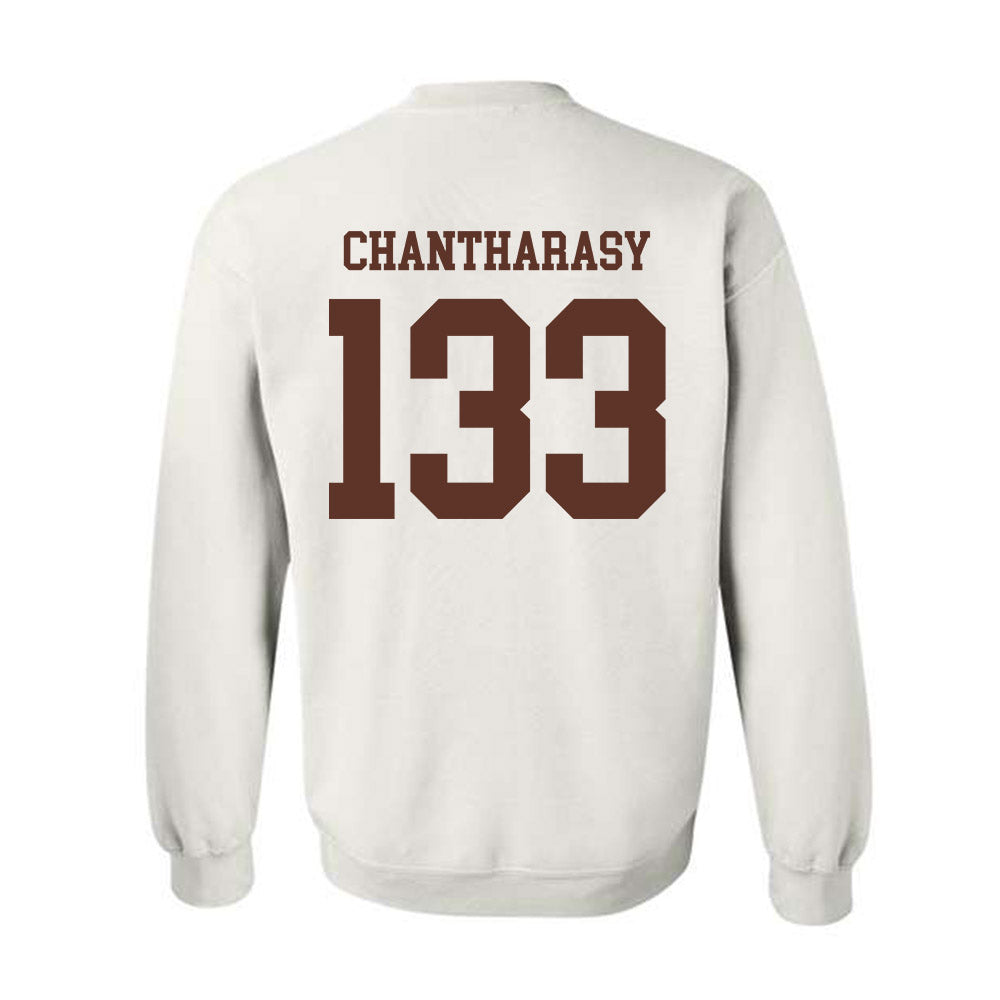 Quincy - NCAA Wrestling : Miller Chantharasy - Classic Shersey Crewneck Sweatshirt-1