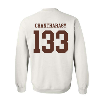 Quincy - NCAA Wrestling : Miller Chantharasy - Classic Shersey Crewneck Sweatshirt-1