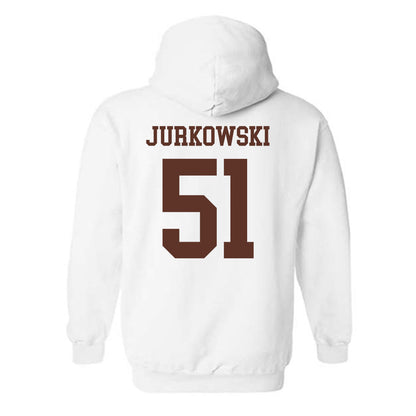 Quincy - NCAA Football : Jayden Jurkowski - Classic Shersey Hooded Sweatshirt-1