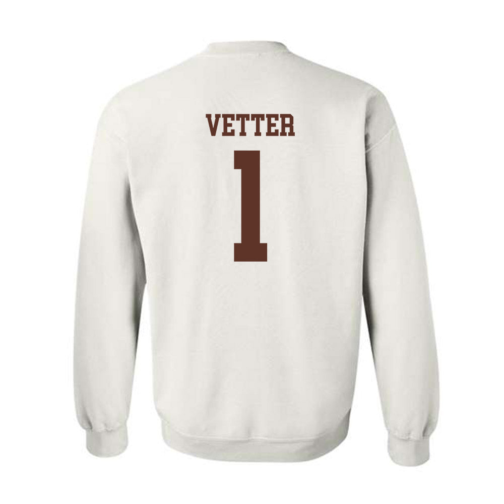 Quincy - NCAA Men's Lacrosse : Austin Vetter - Classic Shersey Crewneck Sweatshirt-1