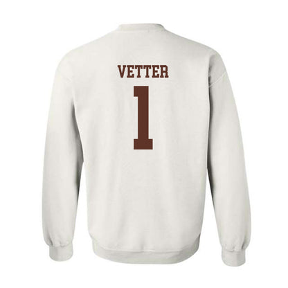 Quincy - NCAA Men's Lacrosse : Austin Vetter - Classic Shersey Crewneck Sweatshirt-1