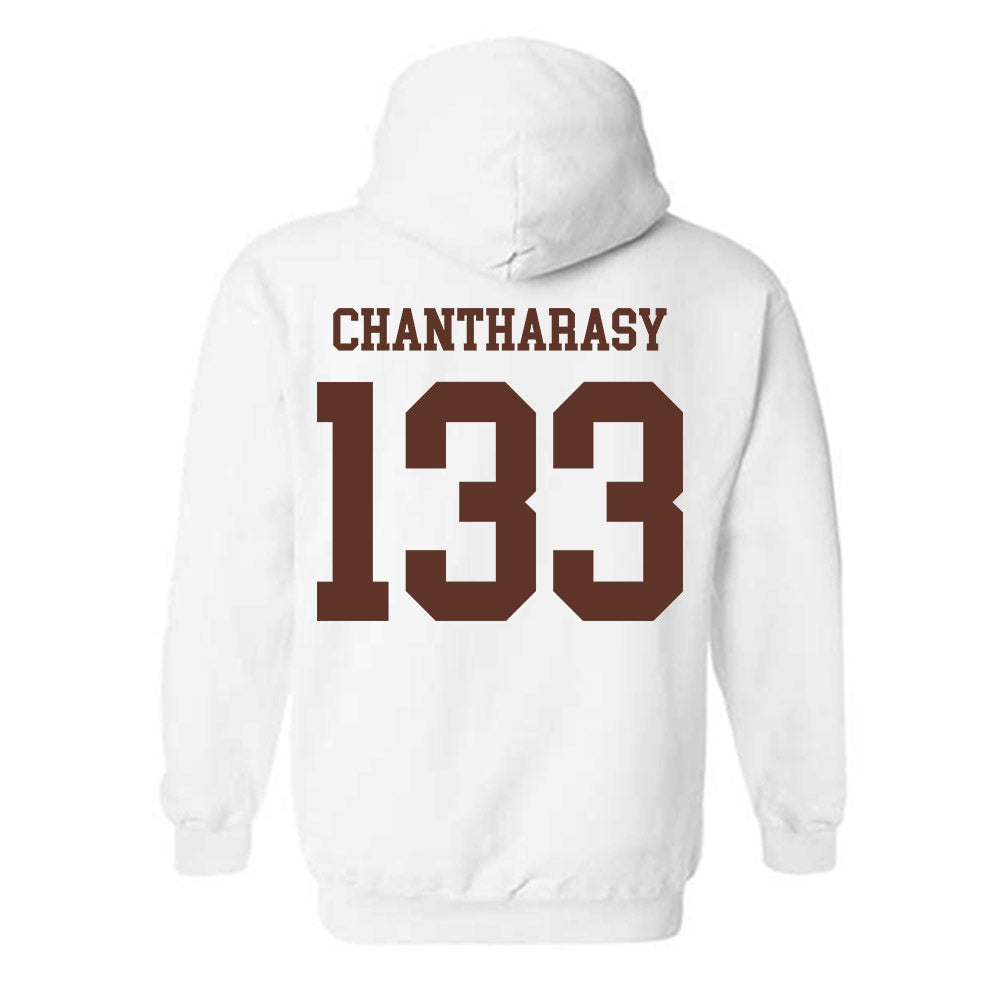 Quincy - NCAA Wrestling : Miller Chantharasy - Classic Shersey Hooded Sweatshirt-1