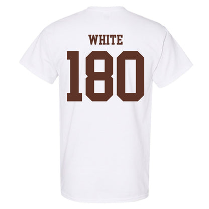 Quincy - NCAA Wrestling : Trinity White - Classic Shersey T-Shirt-1