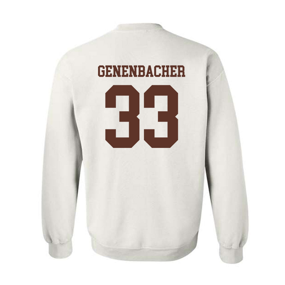 Quincy - NCAA Football : Elijah Genenbacher - Classic Shersey Crewneck Sweatshirt-1