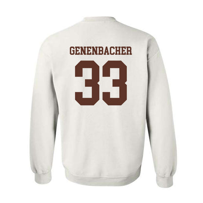 Quincy - NCAA Football : Elijah Genenbacher - Classic Shersey Crewneck Sweatshirt-1