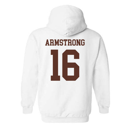Quincy - NCAA Baseball : Cam Armstrong - Classic Shersey Hooded Sweatshirt-1