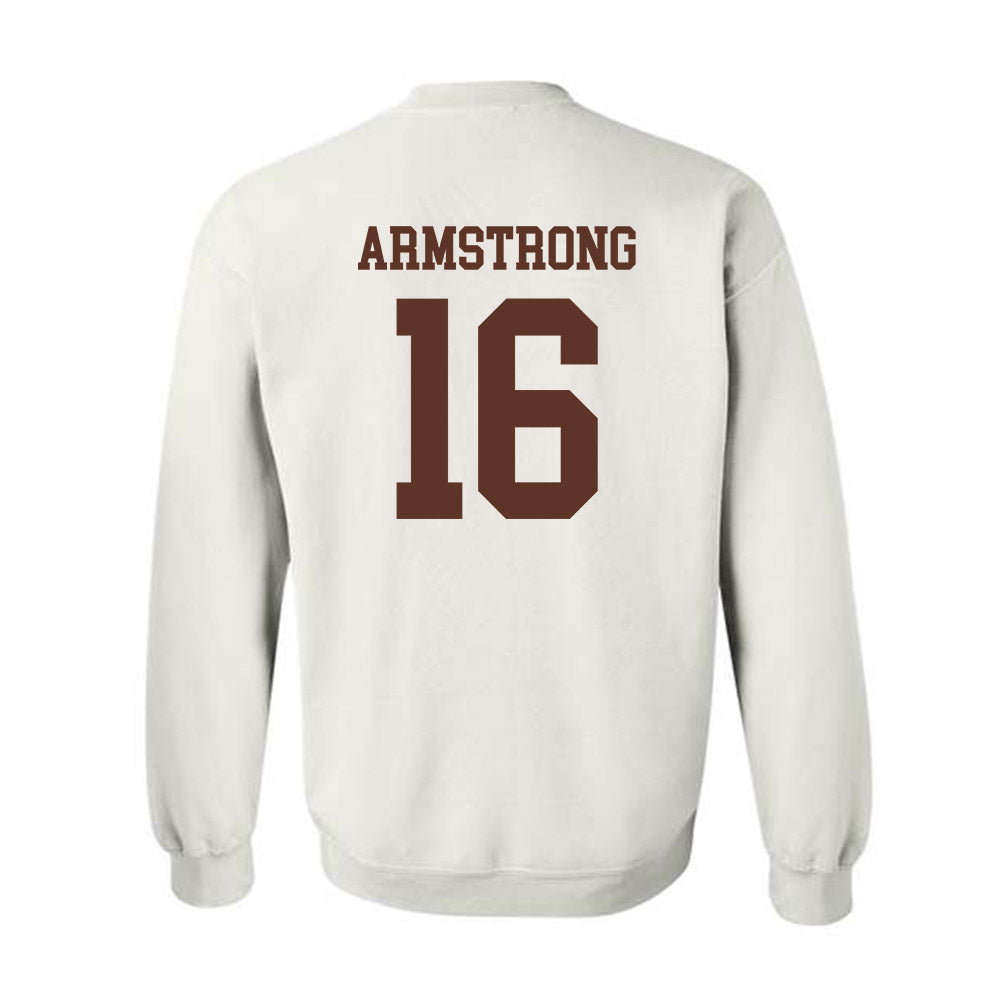 Quincy - NCAA Baseball : Cam Armstrong - Classic Shersey Crewneck Sweatshirt-1