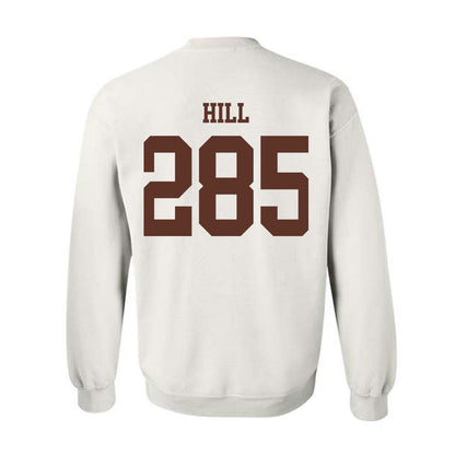 Quincy - NCAA Wrestling : Isaiah Hill - Classic Shersey Crewneck Sweatshirt-1