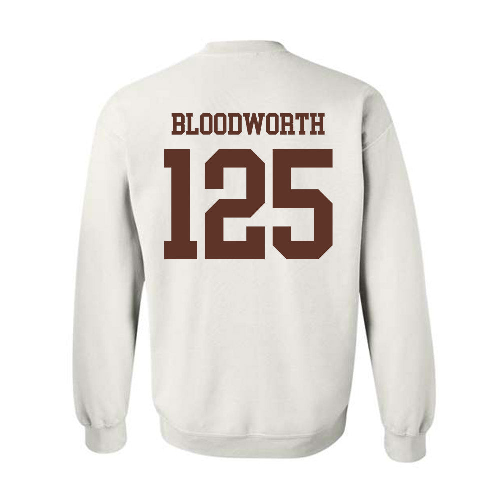 Quincy - NCAA Wrestling : Brawnsen Bloodworth - Classic Shersey Crewneck Sweatshirt-1