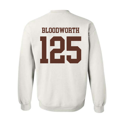 Quincy - NCAA Wrestling : Brawnsen Bloodworth - Classic Shersey Crewneck Sweatshirt-1