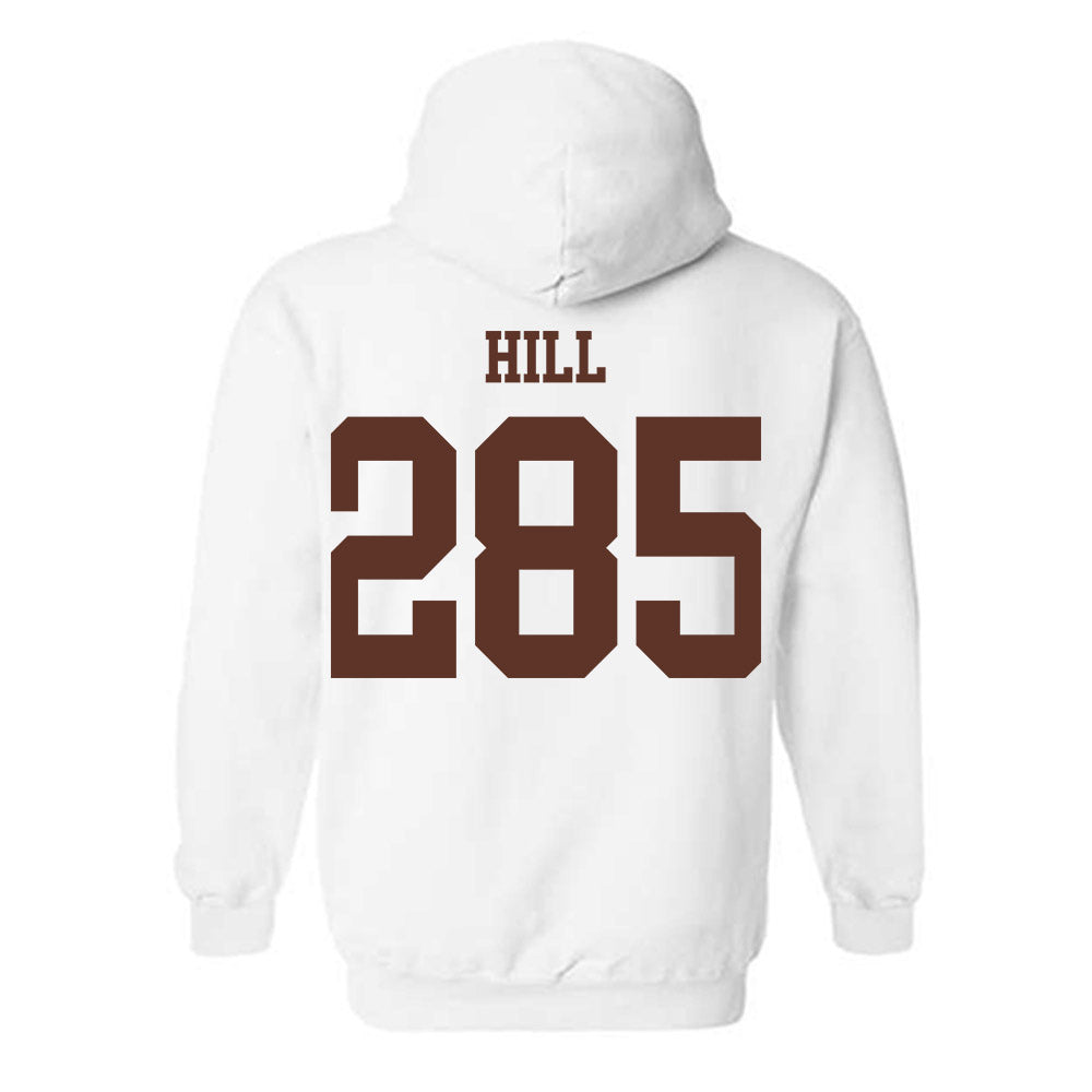 Quincy - NCAA Wrestling : Isaiah Hill - Classic Shersey Hooded Sweatshirt-1