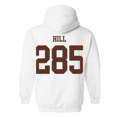 Quincy - NCAA Wrestling : Isaiah Hill - Classic Shersey Hooded Sweatshirt-1