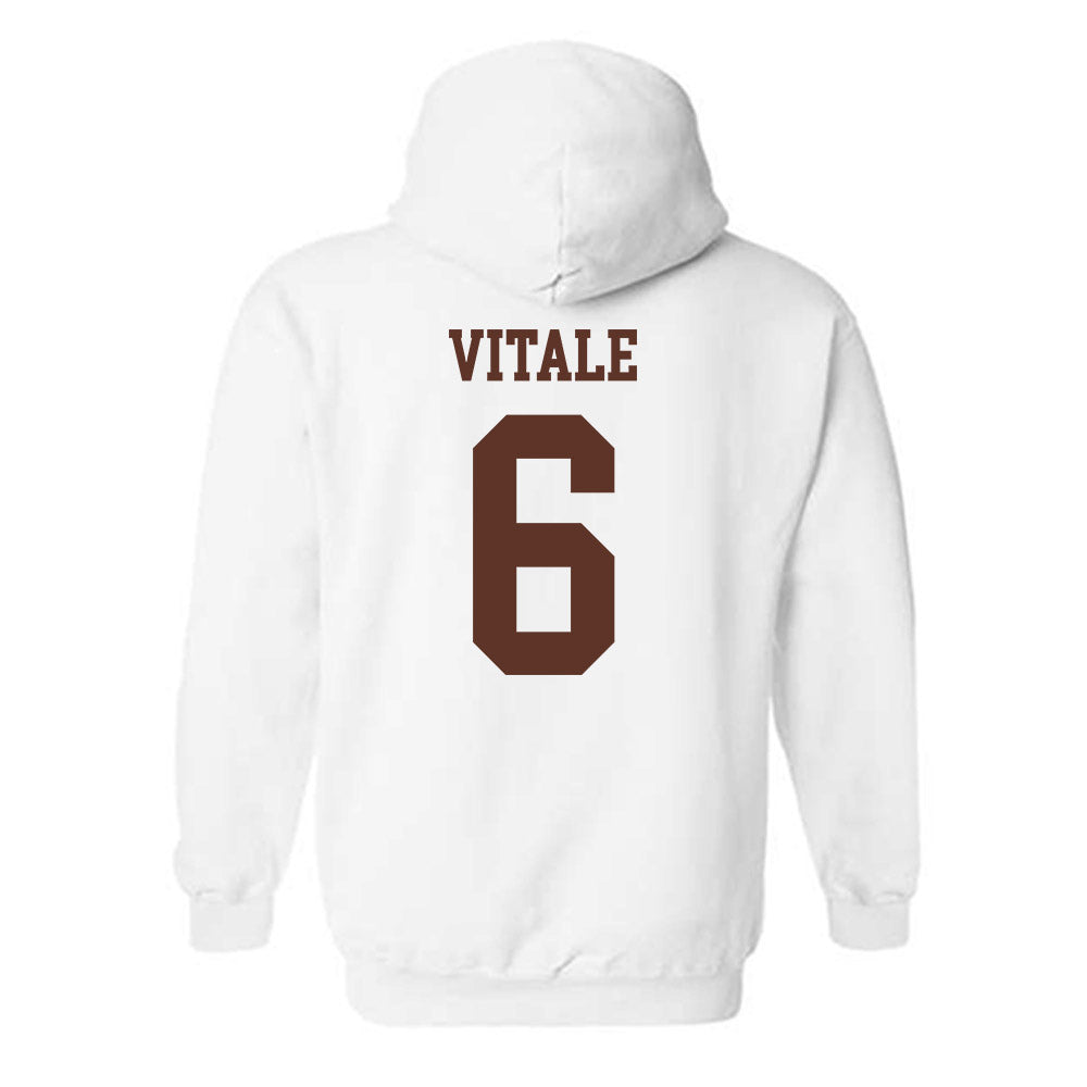 Quincy - NCAA Baseball : Jake Vitale - Classic Shersey Hooded Sweatshirt-1