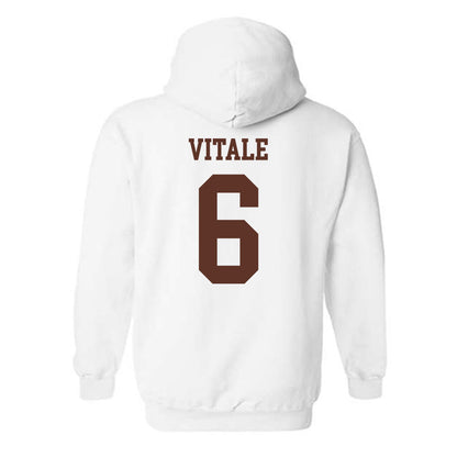 Quincy - NCAA Baseball : Jake Vitale - Classic Shersey Hooded Sweatshirt-1