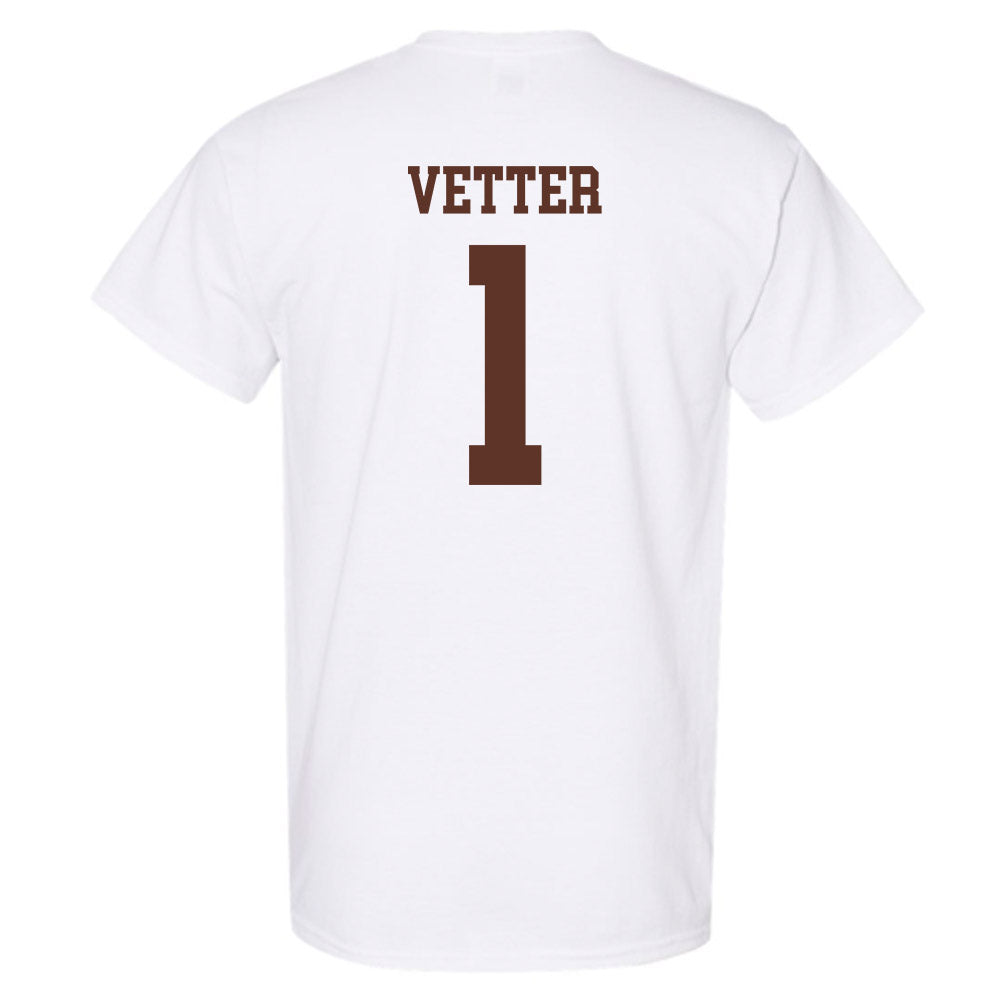 Quincy - NCAA Men's Lacrosse : Austin Vetter - Classic Shersey T-Shirt-1