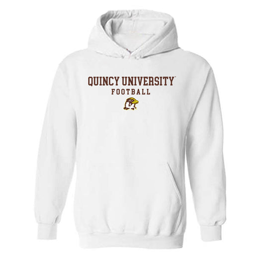 Quincy - NCAA Football : Damian Wilson - Classic Shersey Hooded Sweatshirt-0