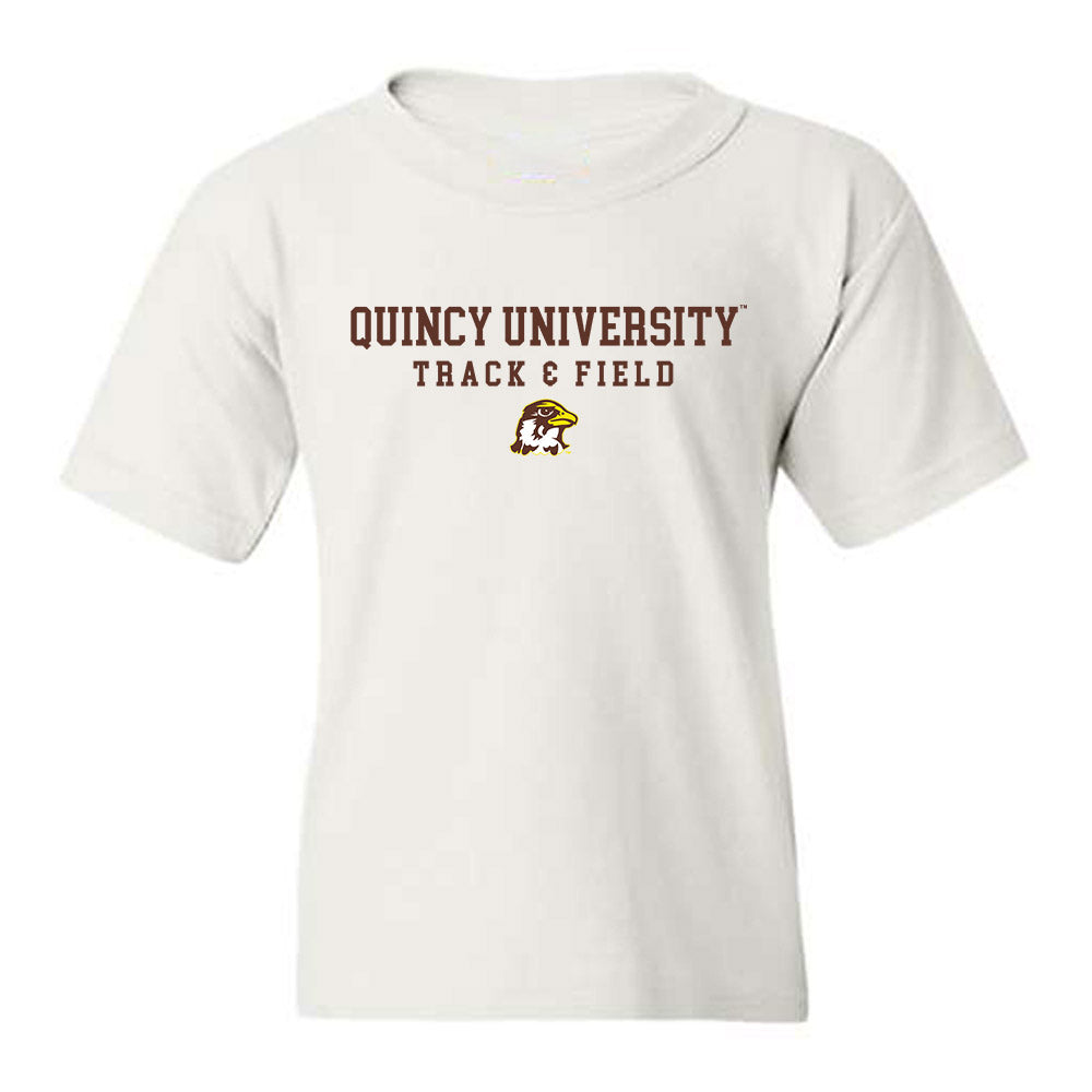 Quincy - NCAA Men's Track & Field : Riley Burton - Classic Shersey Youth T-Shirt-0