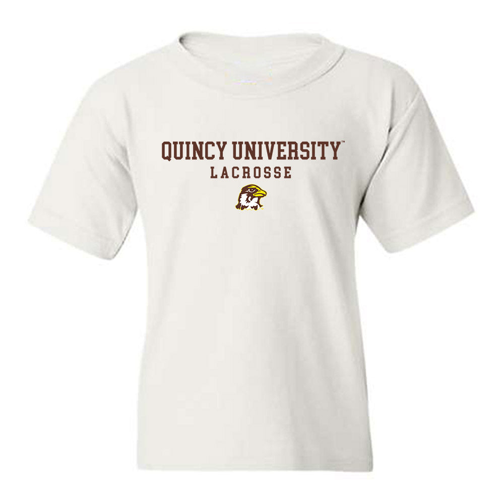 Quincy - NCAA Men's Lacrosse : Austin Vetter - Classic Shersey Youth T-Shirt-0