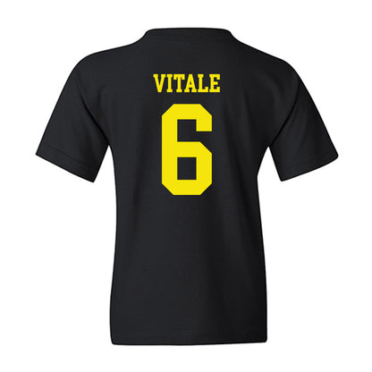 Quincy - NCAA Baseball : Jake Vitale - Classic Shersey Youth T-Shirt-1