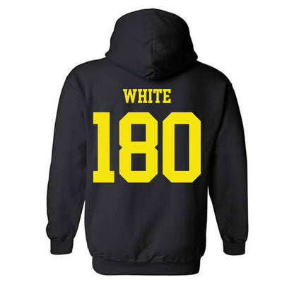 Quincy - NCAA Wrestling : Trinity White - Classic Shersey Hooded Sweatshirt-1