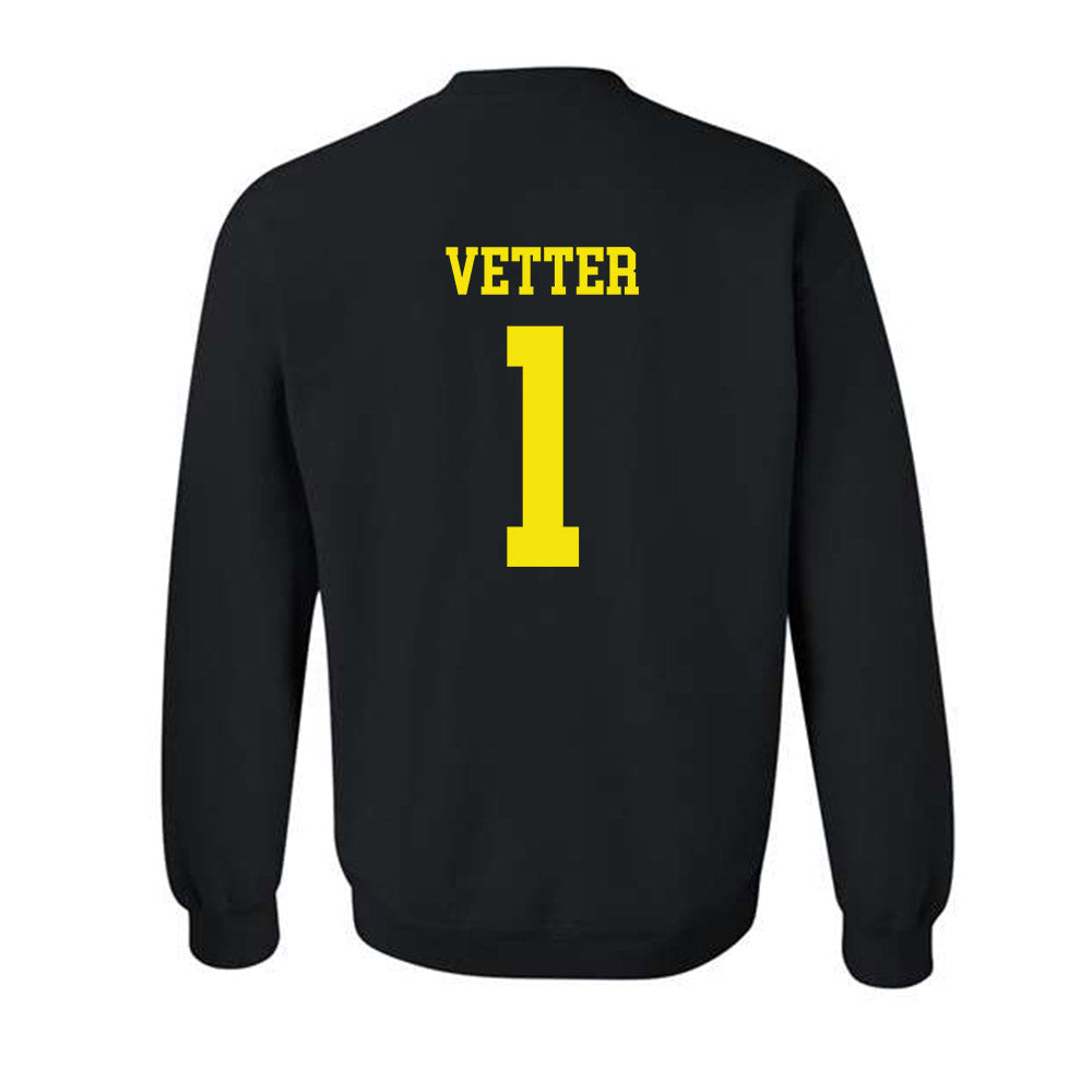 Quincy - NCAA Men's Lacrosse : Austin Vetter - Classic Shersey Crewneck Sweatshirt-1