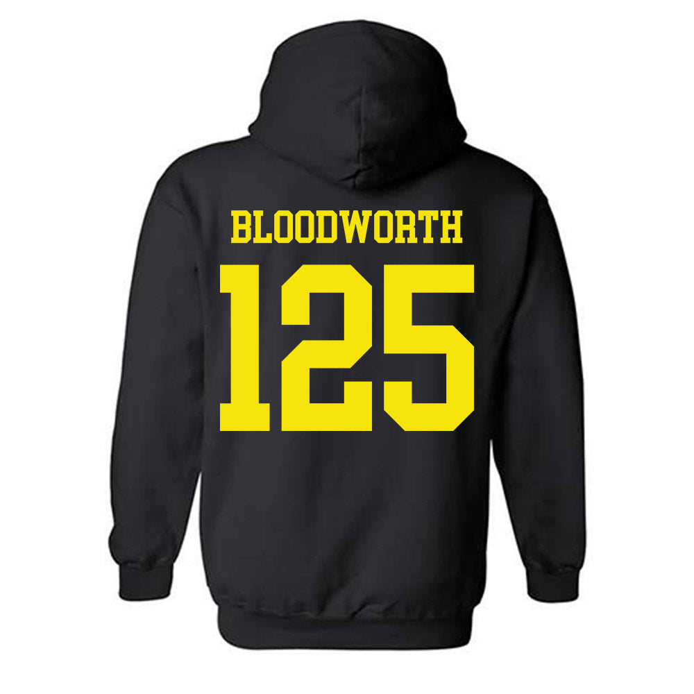 Quincy - NCAA Wrestling : Brawnsen Bloodworth - Classic Shersey Hooded Sweatshirt-1