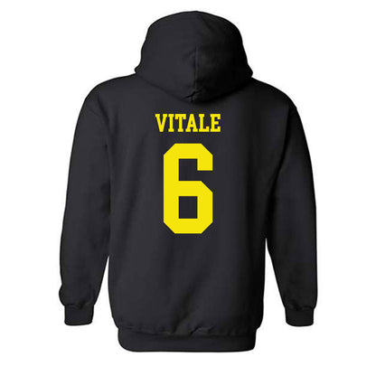 Quincy - NCAA Baseball : Jake Vitale - Classic Shersey Hooded Sweatshirt-1