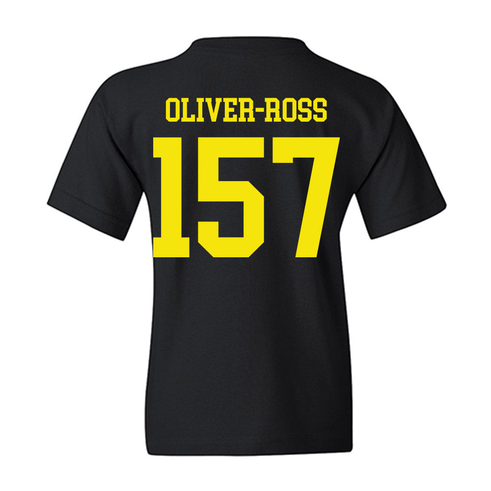 Quincy - NCAA Wrestling : Josiah Oliver-Ross - Classic Shersey Youth T-Shirt-1