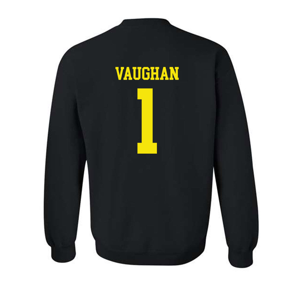 Quincy - NCAA Women's Basketball : Alivia Vaughan - Classic Shersey Crewneck Sweatshirt-1