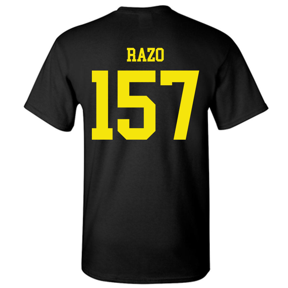 Quincy - NCAA Wrestling : Saul Razo - Classic Shersey T-Shirt-1