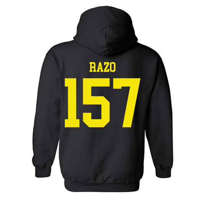 Quincy - NCAA Wrestling : Saul Razo - Classic Shersey Hooded Sweatshirt-1