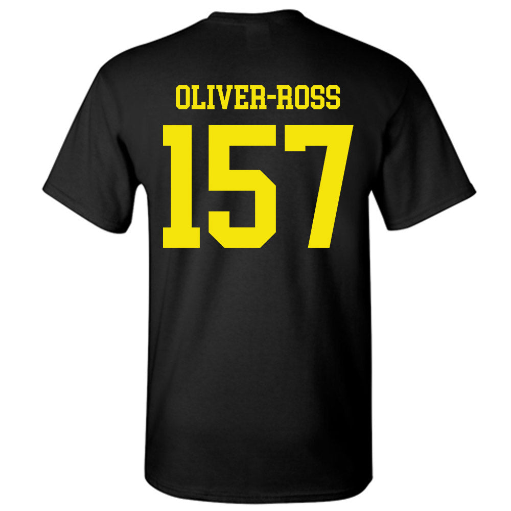 Quincy - NCAA Wrestling : Josiah Oliver-Ross - Classic Shersey T-Shirt-1