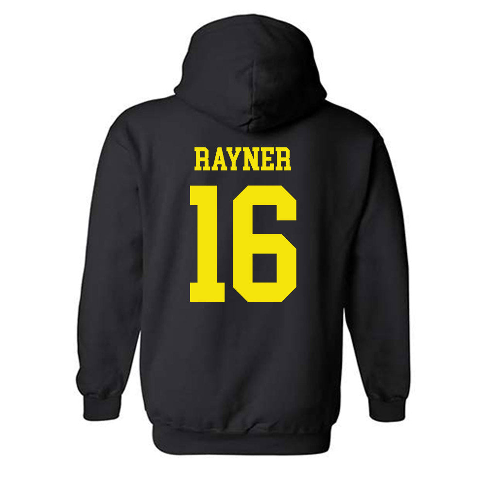 Quincy - NCAA Football : Anthony Rayner - Classic Shersey Hooded Sweatshirt-1