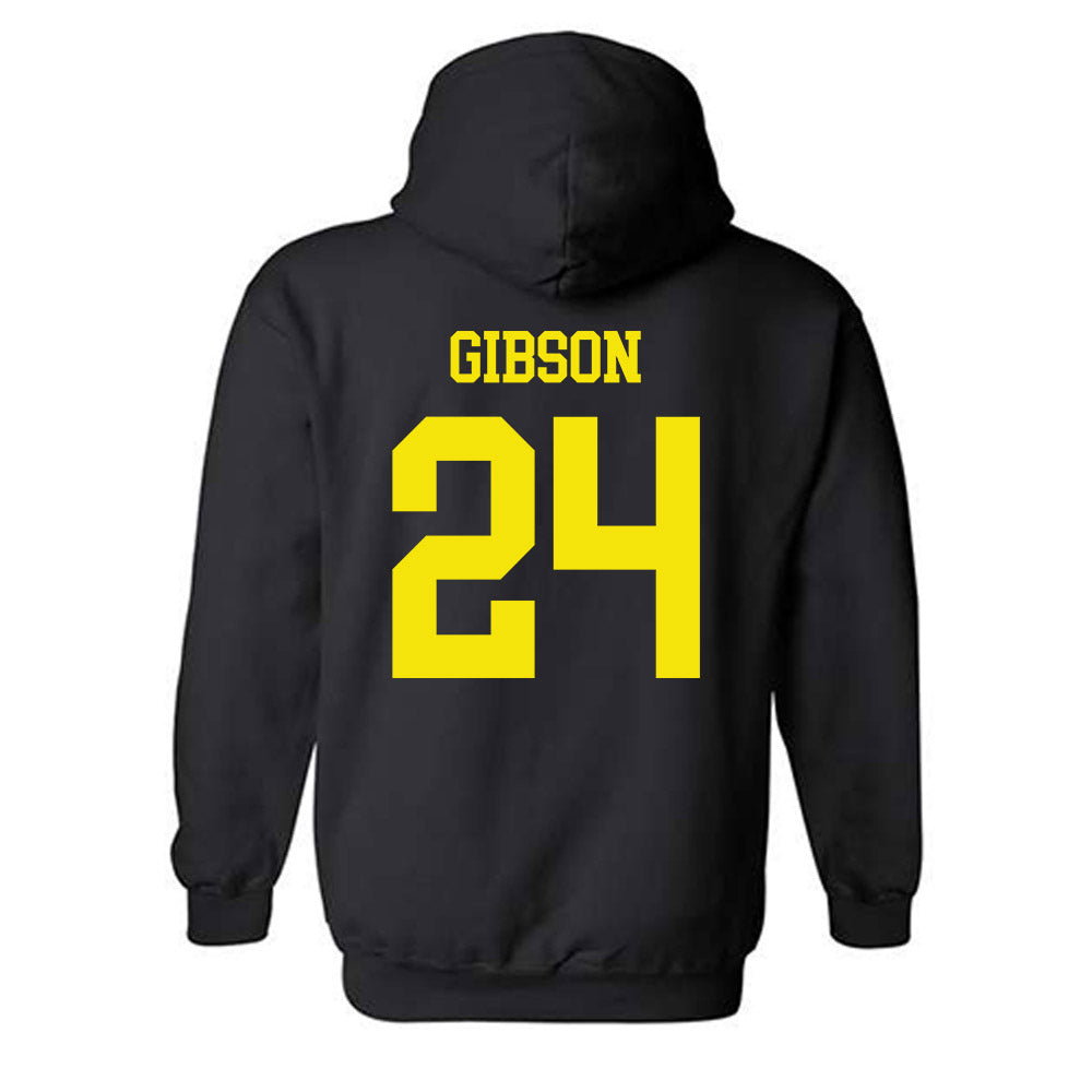 Quincy - NCAA Football : Daniel Gibson - Classic Shersey Hooded Sweatshirt-1